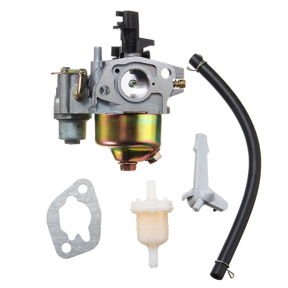 

Carburetor Filter Gasket Oil Pipe Kit For Honda GX160 5.5HP GX200 16100-ZH8-W61