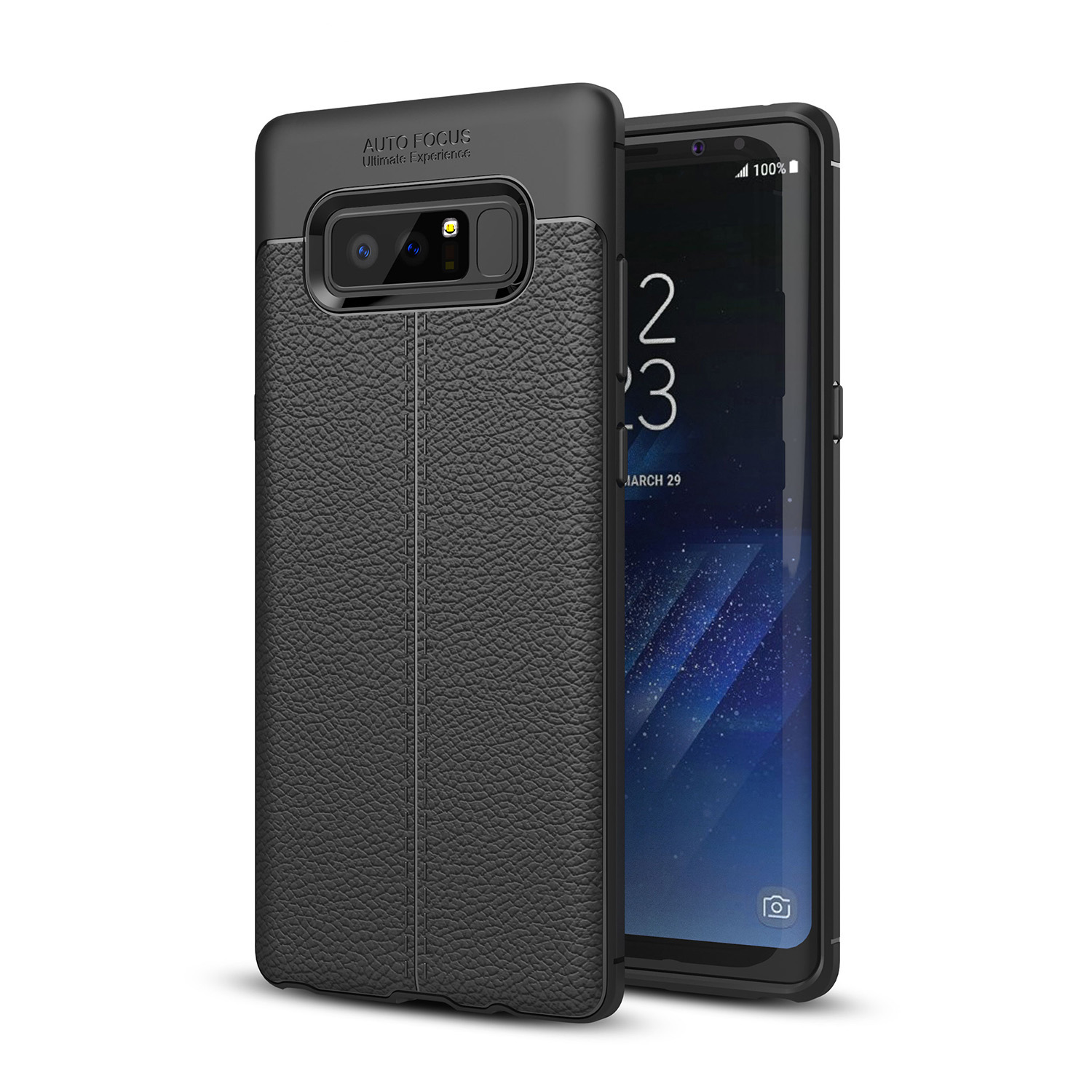 

Bakeey™ Anti Fingerprint Soft TPU Litchi Leather Case Cover for Samsung Galaxy Note 8/S8/S8 Plus