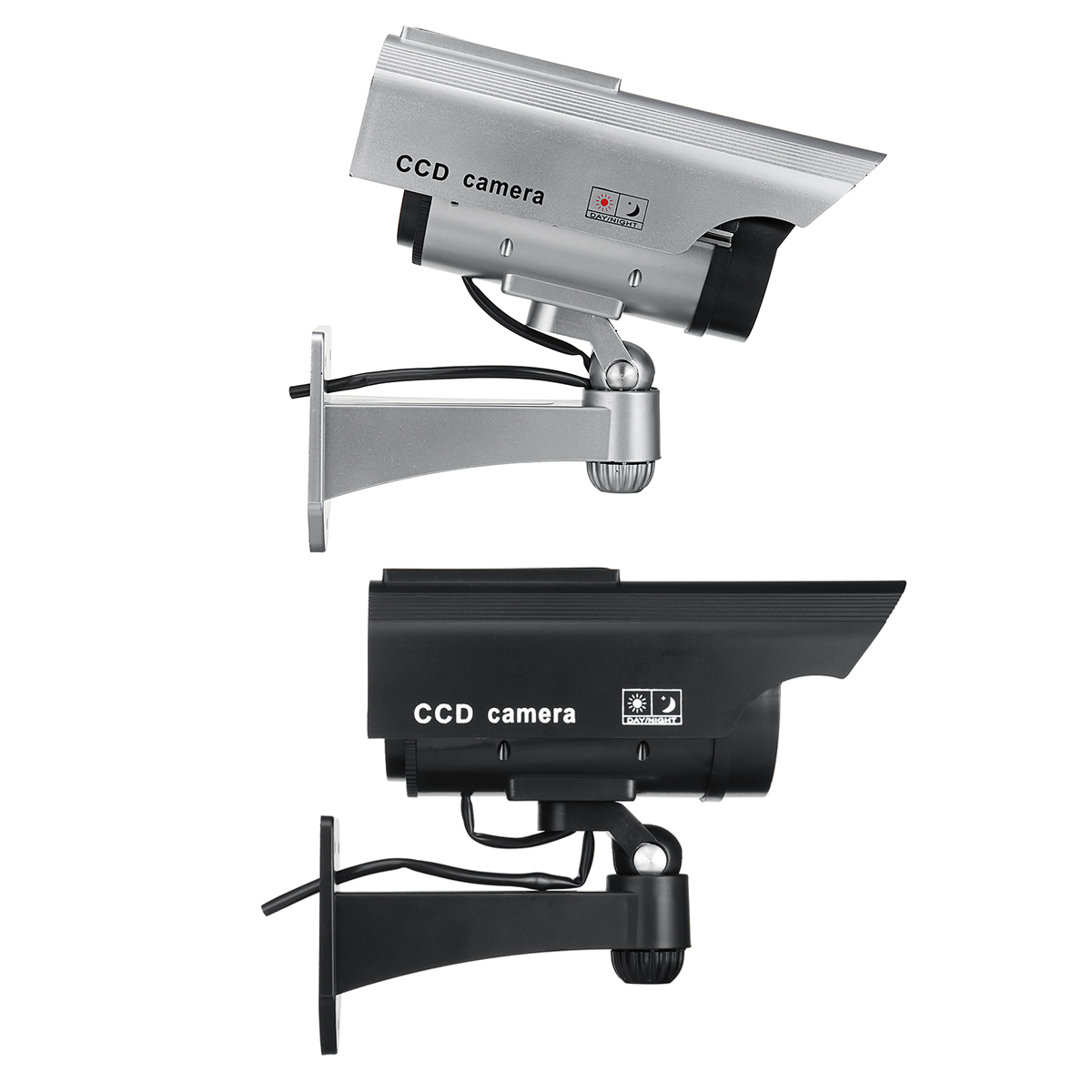Solar Power Fake Camera CCTV Realistic Flashing IR Dummy Security Camera Blinking 16