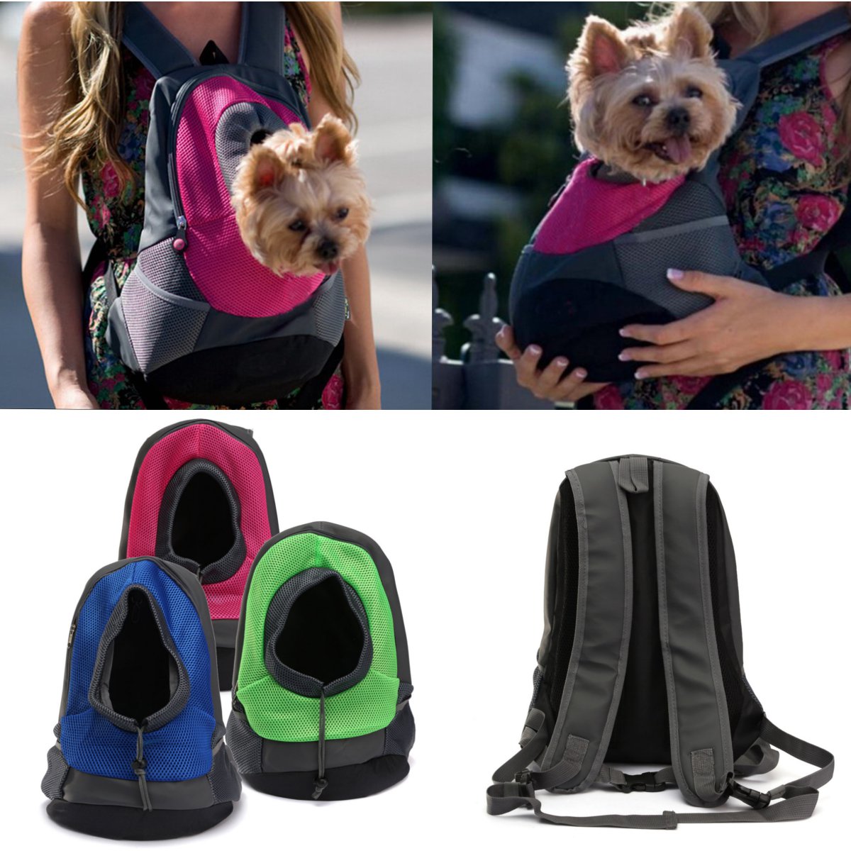 

Собака кошка перевозчик щенок сетка домашнее животное дорожная сумка рюкзак двойной портативный сумка