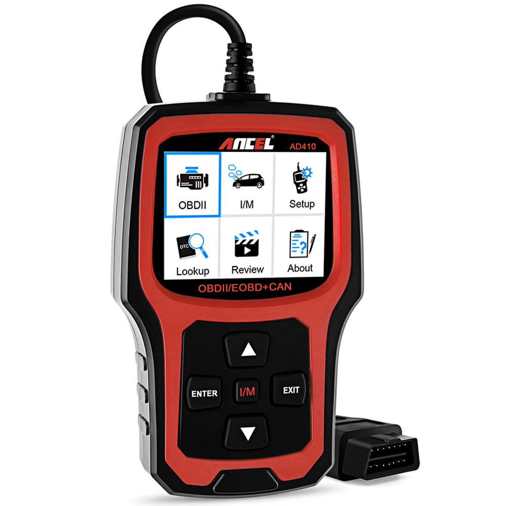 

Ancel AD410 Car OBD2 Scanner Original OBD EOBD Automotive Car Diagnostic Scanner Tool Code Reader Scan Tools
