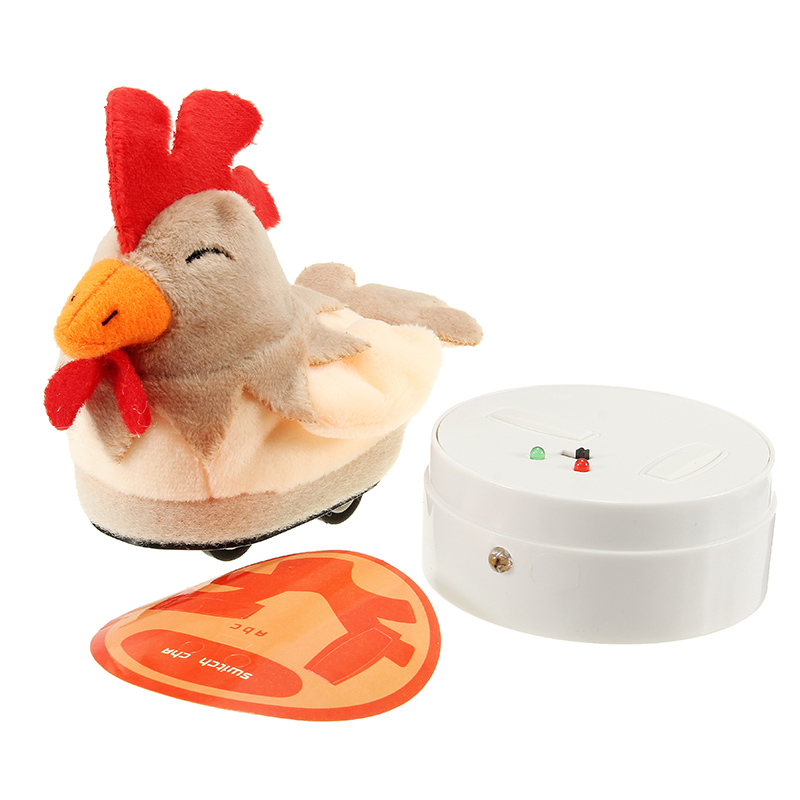 

Remote Control Plush Cock Electric Infrared Sensor For Kids Gift Toy With Remote Controller