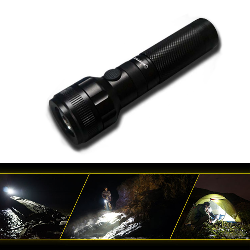 

NiteFox UA10 XP-G2 160LM 4Modes Dimming USB Rechargeable Dual Switches Portable EDC LED Flashlight