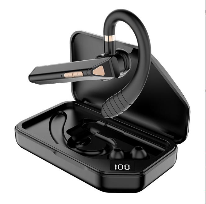 K3 bluetooth Single Earbuds ENC Noise Reduction HIFI Music Earphone Long Endurance Headphone with Charging Case 1