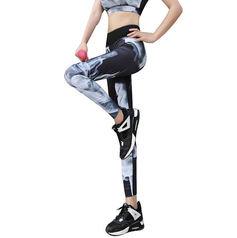 

Women Digital Printed Leggings High Elasticity Sport Yoga Pencil Pants Casual Leggings