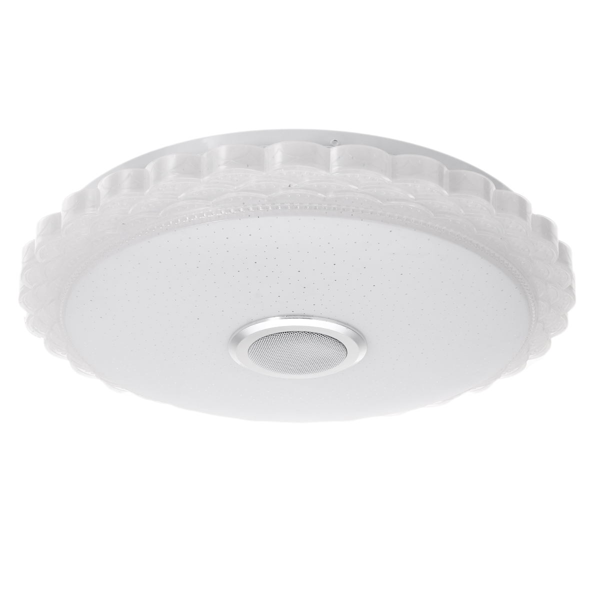 Find 100-240V  LED Ceiling Light With bluetooth Speaker Change Dimmable Music Lamp For Home Party APP Remote Control for Sale on Gipsybee.com with cryptocurrencies