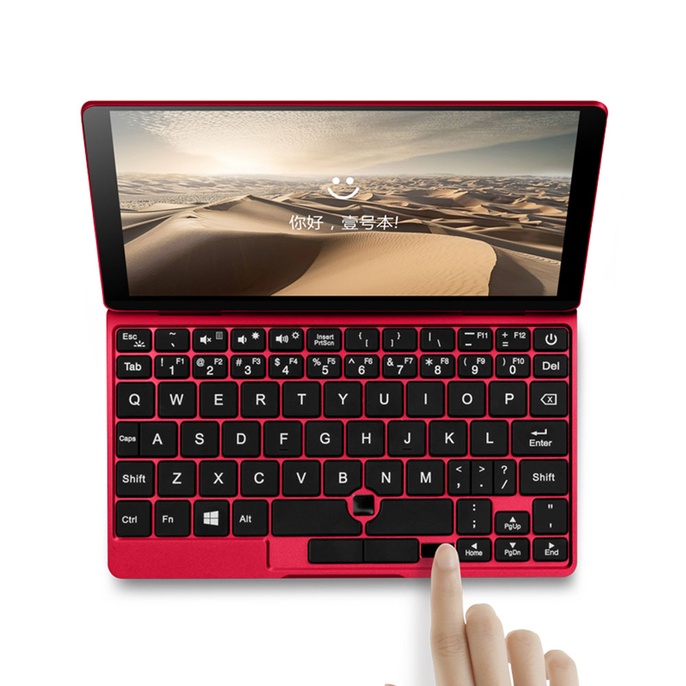 

ONE-NETBOOK One Mix 2S M3-8100Y 3.4GHz 8GB RAM 512GB PCI-E SSD 7" Windows 10 Tablet-Red