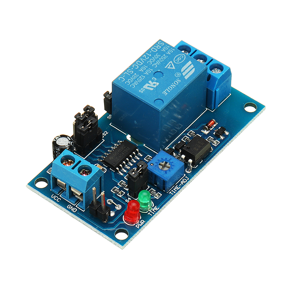 

BESTEP C25 12V Normally Open Trigger Delay Relay Timer Electronic Module Vibration Board For Home Smart