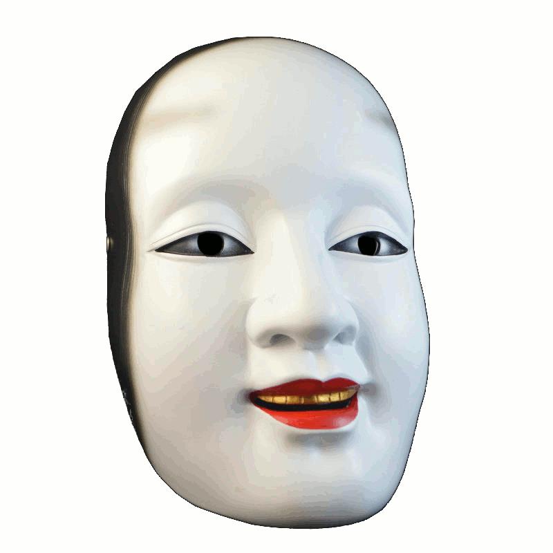

KALOAD JP01 Halloween Resin Mask Bar Dance Horror Scary Soul Props Demon Devil