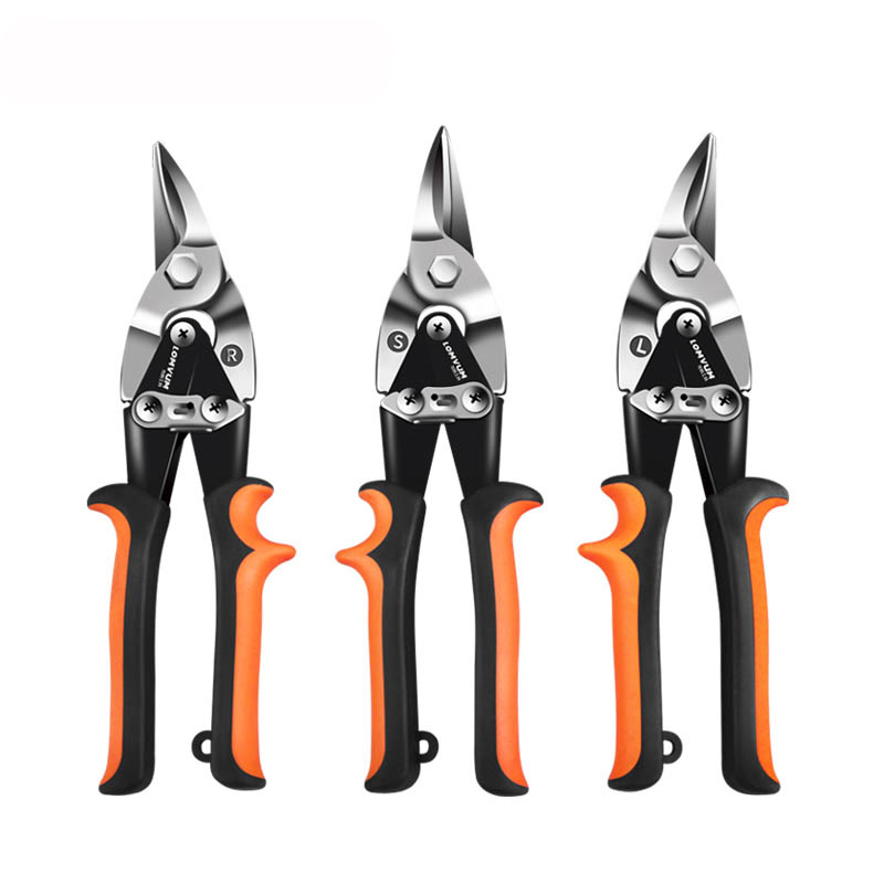

Garden Metal Sheet Cutting Scissors PVC Pipe Cutter Professional Industrial Iron Shears Tin Snips