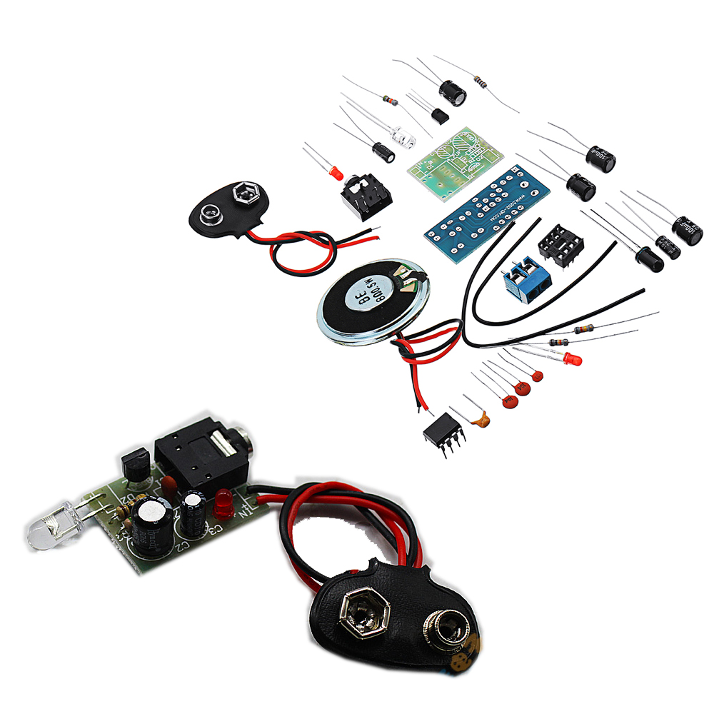 

3pcs DIY Infrared Transmitter Receiver Kit Wireless Audio Transmission Module Kit