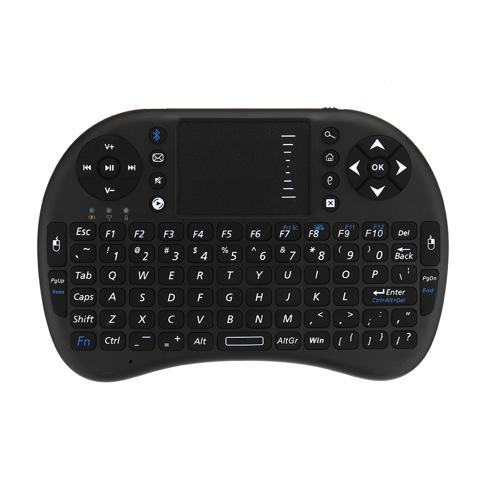 

UKB-500-BT English bluetooth wireless Rechargeable Mini Keyboard Touchpad Airmouse