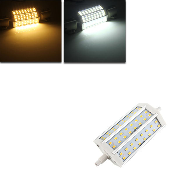 

R7S Dimmable LED Лампа 8W 118MM SMD 2835 48 Чистый белый / теплый белый свет кукурузы Лампа AC 85-265V