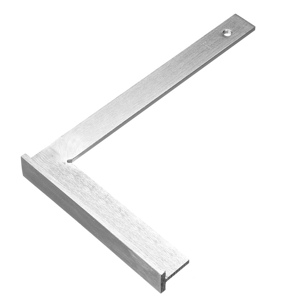 

250x160mm Stainless Steel 90 Degree Angle Corner Square Ruler Wide Base Gauge Woodworking Measuring Tools