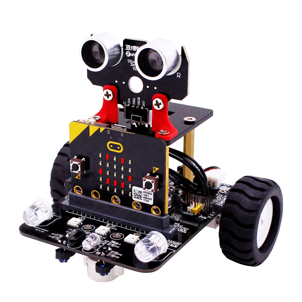 

Micro: бит STEM Smart программируемый образовательный робот Авто Набор с советом развития
