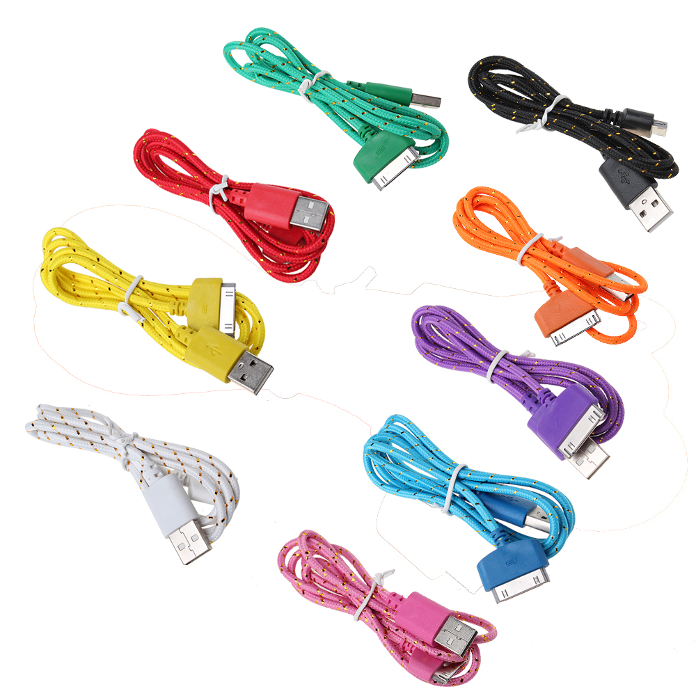 Find Bakeey 1M Braided Data Cable For iPhone 4/4S for Sale on Gipsybee.com with cryptocurrencies