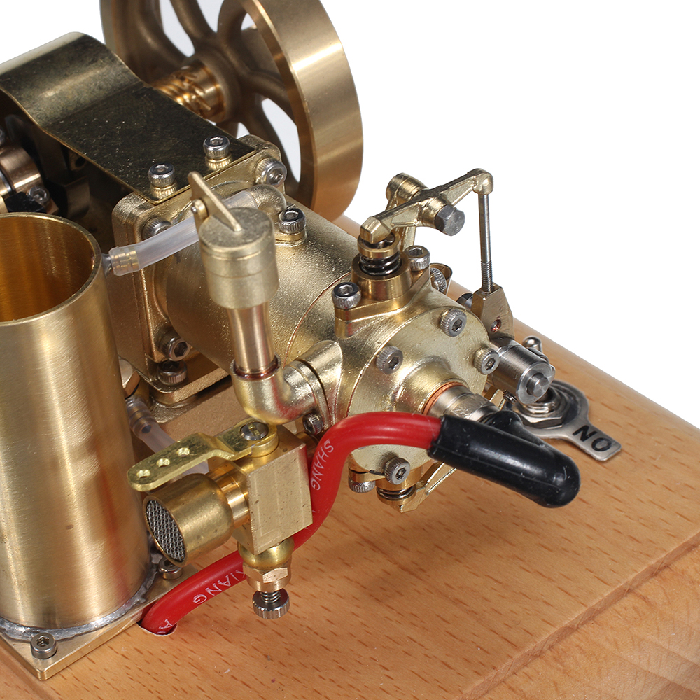 M25 Mini Gasoline Engine Model Educational Engine Toy Science Experiment Kit Set 8