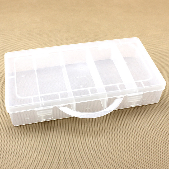 

5 Grid Portable Detachable Plastic Pp Box Five Grid Storage Box Parts Box Jewelry Box Component Box