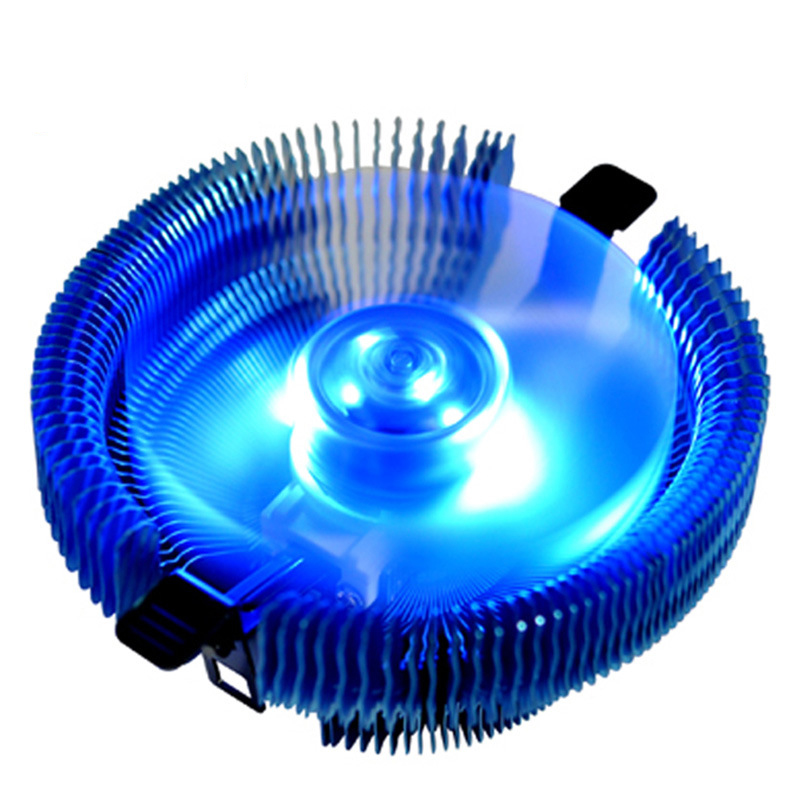 

Pccooler E92F 90mm 4 Pin Blue LED Вентилятор охлаждения процессора для Intel LGA775 115X AMD AM2 AM2 +