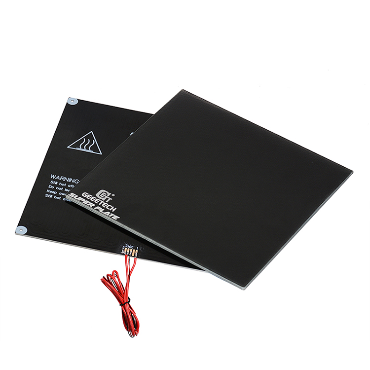 

Geeetech® 230*230mm*4mm Superplate Black Glass Platform+Aluminum Substrate Heatbed+NTC 3950 Thermistor Kit For 3D Printe