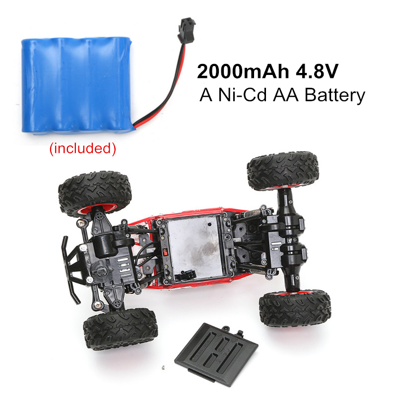1/16 2.4G 4WD Радио Быстрый Дистанционное Управление RC RTR Racing Buggy Crawler Авто Off Road 