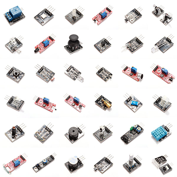 Geekcreit® 37 In 1 Sensor Module Board Set Starter Kits For Arduino 40