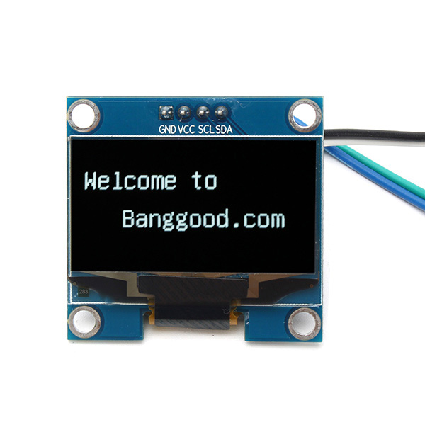 

Geekcreit® 1.3 Inch 4Pin White OLED LCD Display 12864 IIC I2C Interface Module For Arduino