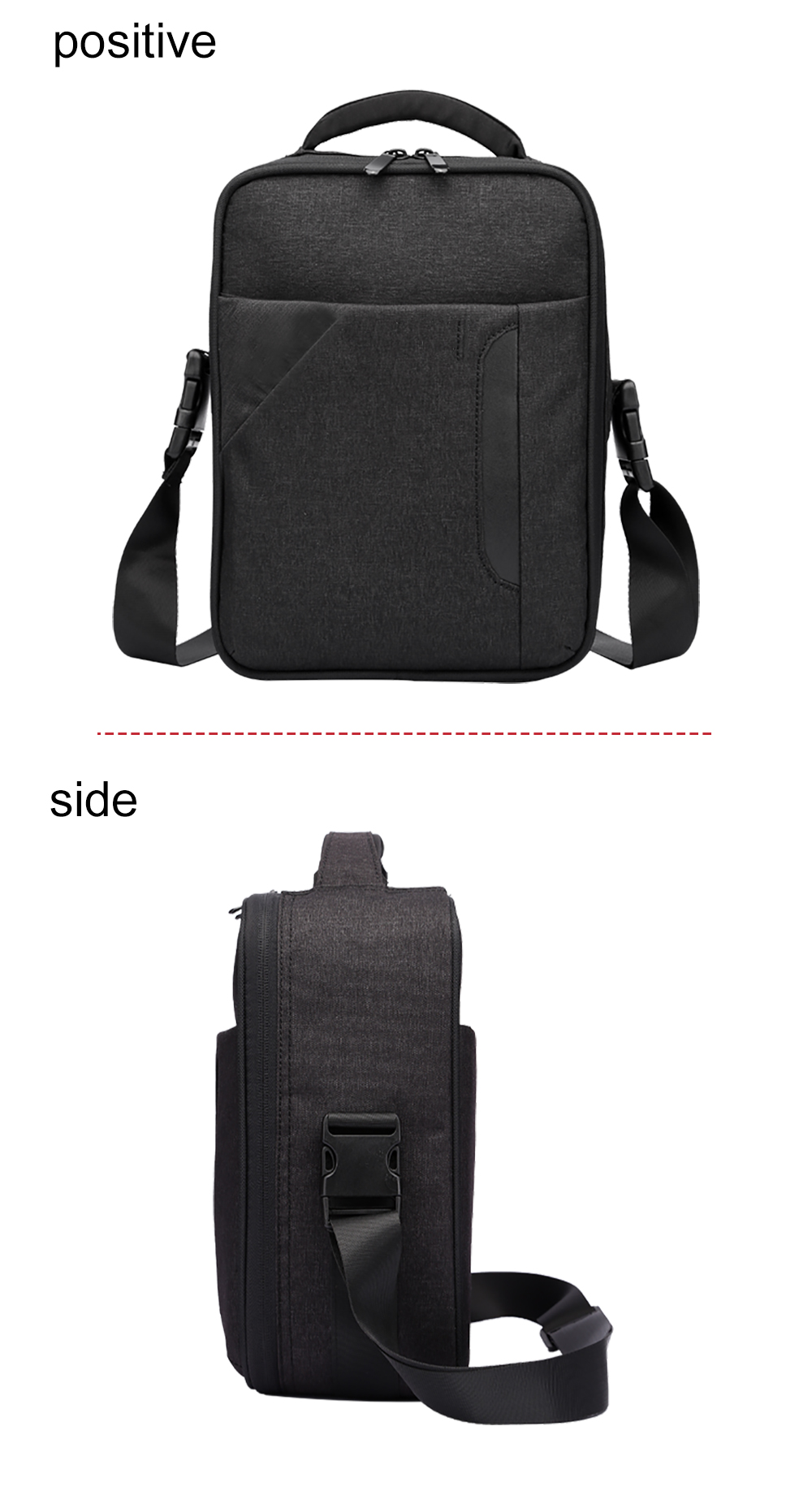 Portable carrying bag storage shoulder bag for dji mavic mini 2 rc ...