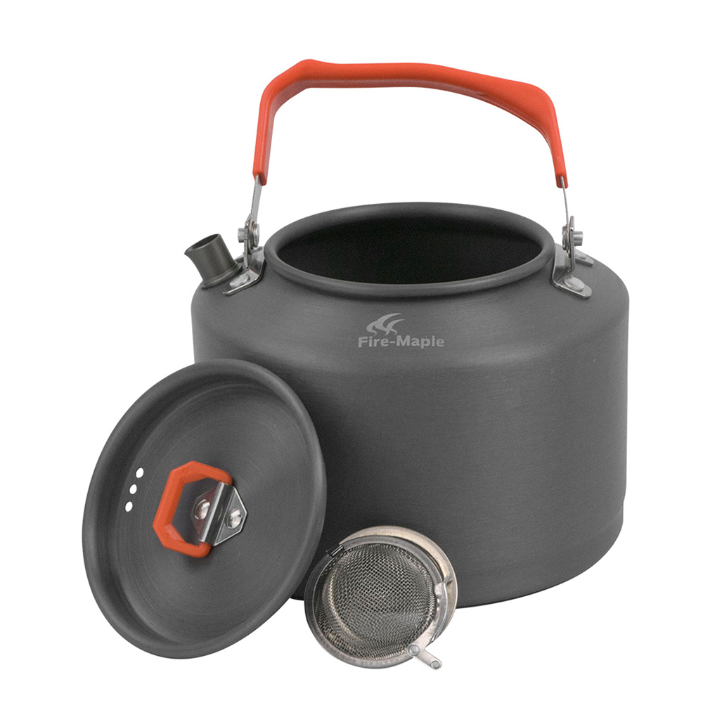 

Fire Maple 1.5L Camping Чайник для пикника Чайный горшок с термозащитной ручкой Tea-Strainer FMC-T4