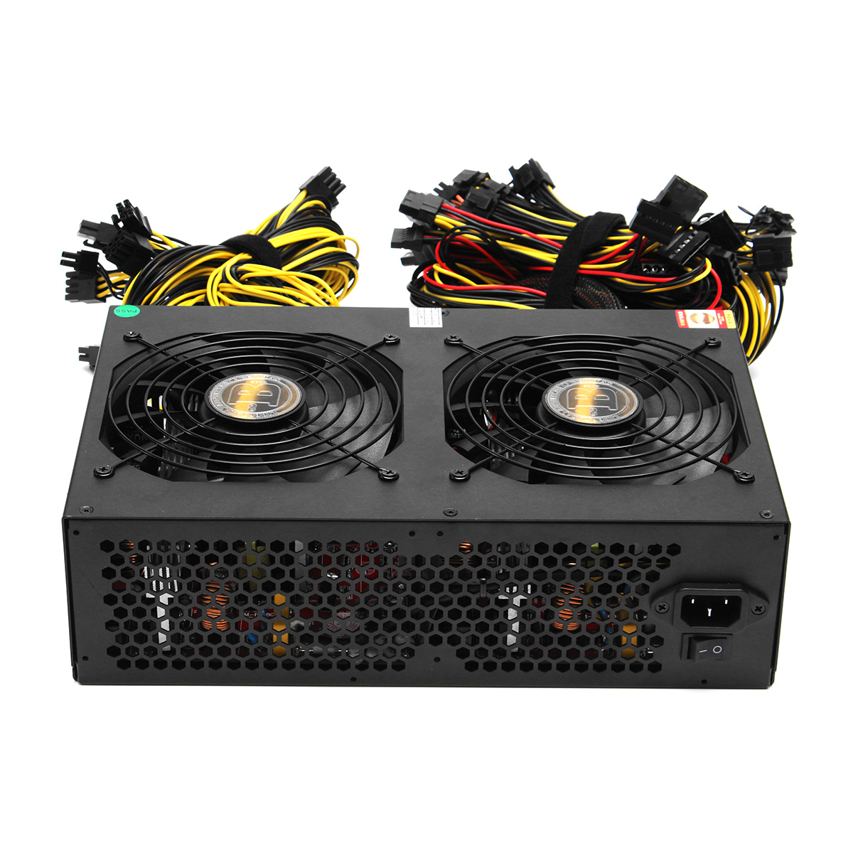 Find 3450W Miner Power Supply 140mm Cooling Fan ATX 12V Version 2 31 Computer Power Supply Mining for BTC Bitcoin Mining Server for Sale on Gipsybee.com with cryptocurrencies