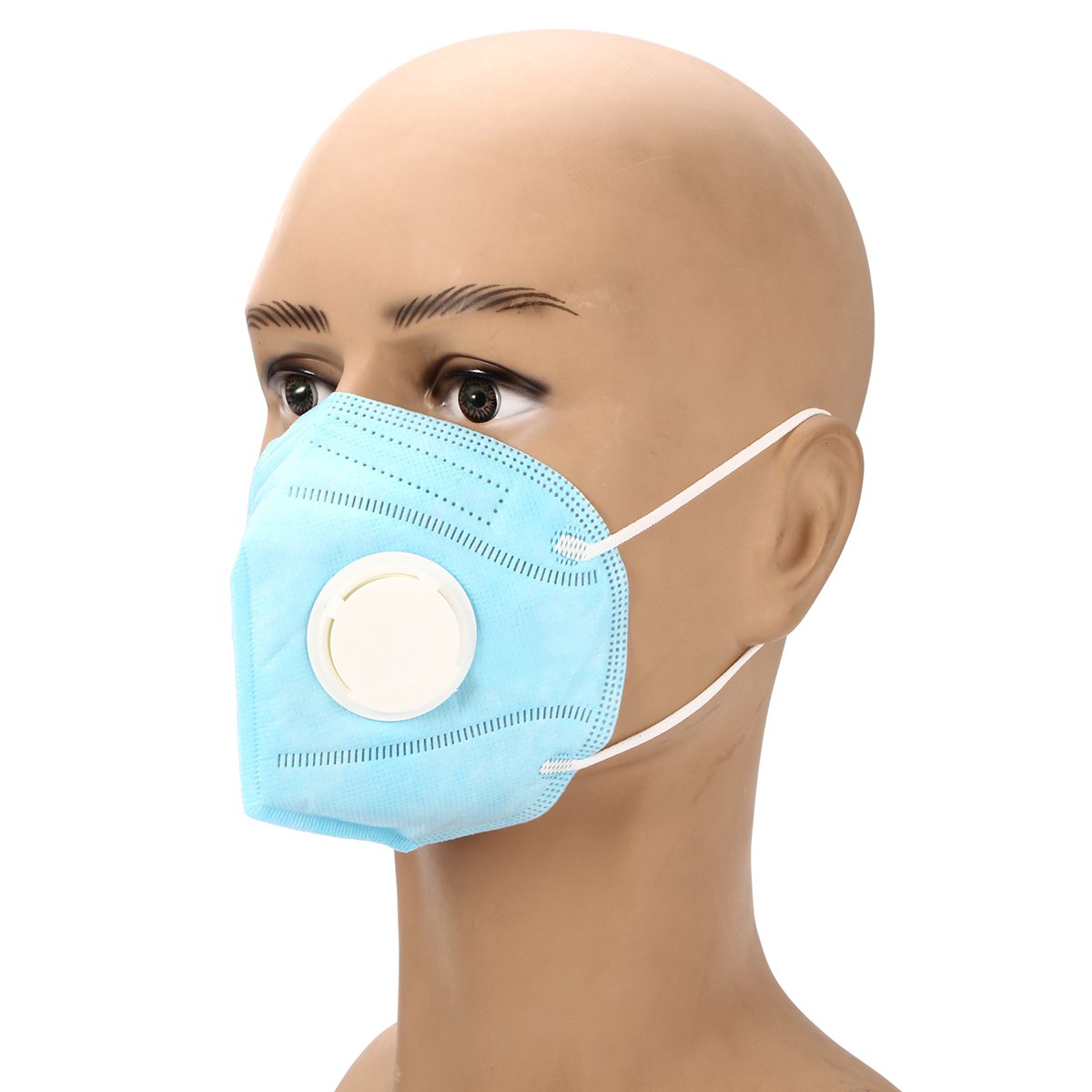 

2 шт. Одноразовые маски для работы с маслом с клапаном для защиты дыхания FFP3