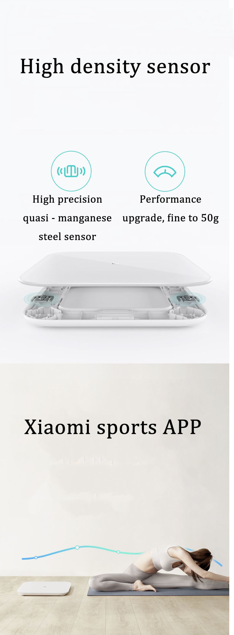 XIAOMI 2.0 Intelligent bluetooth Weight Scale Smart APP Control Precision Weight Scale LED Display Fitness Yoga Tools Scale Support Android IOS 49