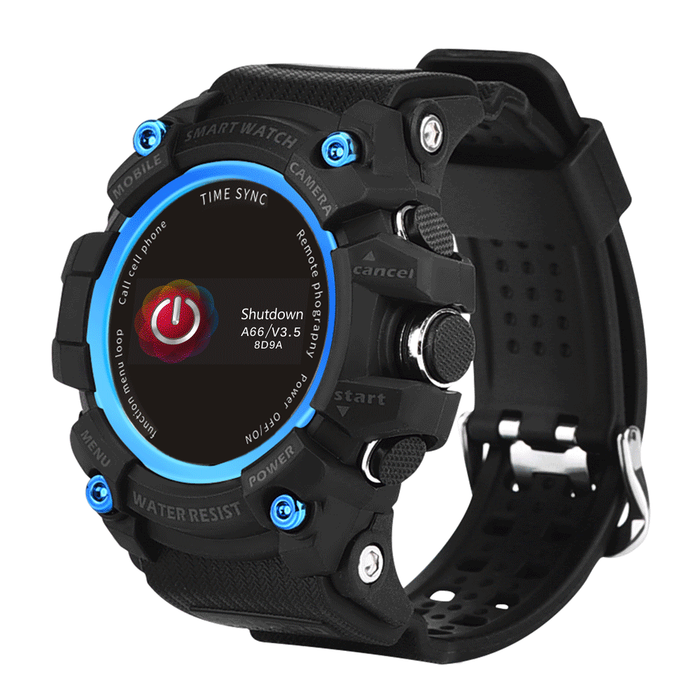 

Bakeey A66 Continuously Heart Rate Monitor Sport Modes Shockproof Pill Remind Timing Smart Watch