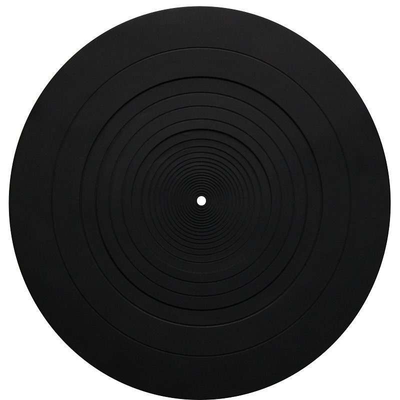 

12 Inch LP Vinyl Record Silicone Pad Flat Shockproof Bass ClearFor Turntable Phonograph Mat Pad