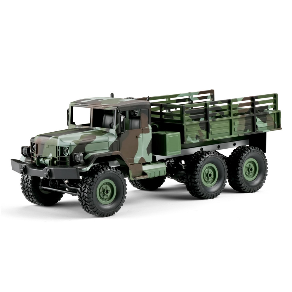 

MN Model MN77 1/16 2.4G 4WD Rc Car with LED Light Camouflage Military Off-Road Truck RTR Toy
