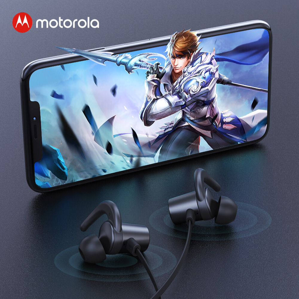 Find Motorola 105 bluetooth Earphone Magnetic Adsorption HiFi Stereo Neckband Headset Sport Waterproof Headphone with Mic for Sale on Gipsybee.com with cryptocurrencies