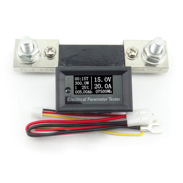 

RIDEN® 100V 50A/100A 7in1 OLED Multifunction Tester Voltage Current Time Capacity Voltmeter Ammeter Electrical Parameter Meter
