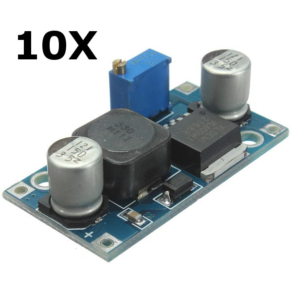 

10Pcs Adjustable XL6009 Step Up Boost Voltage Power Supply Module Converter Regulator
