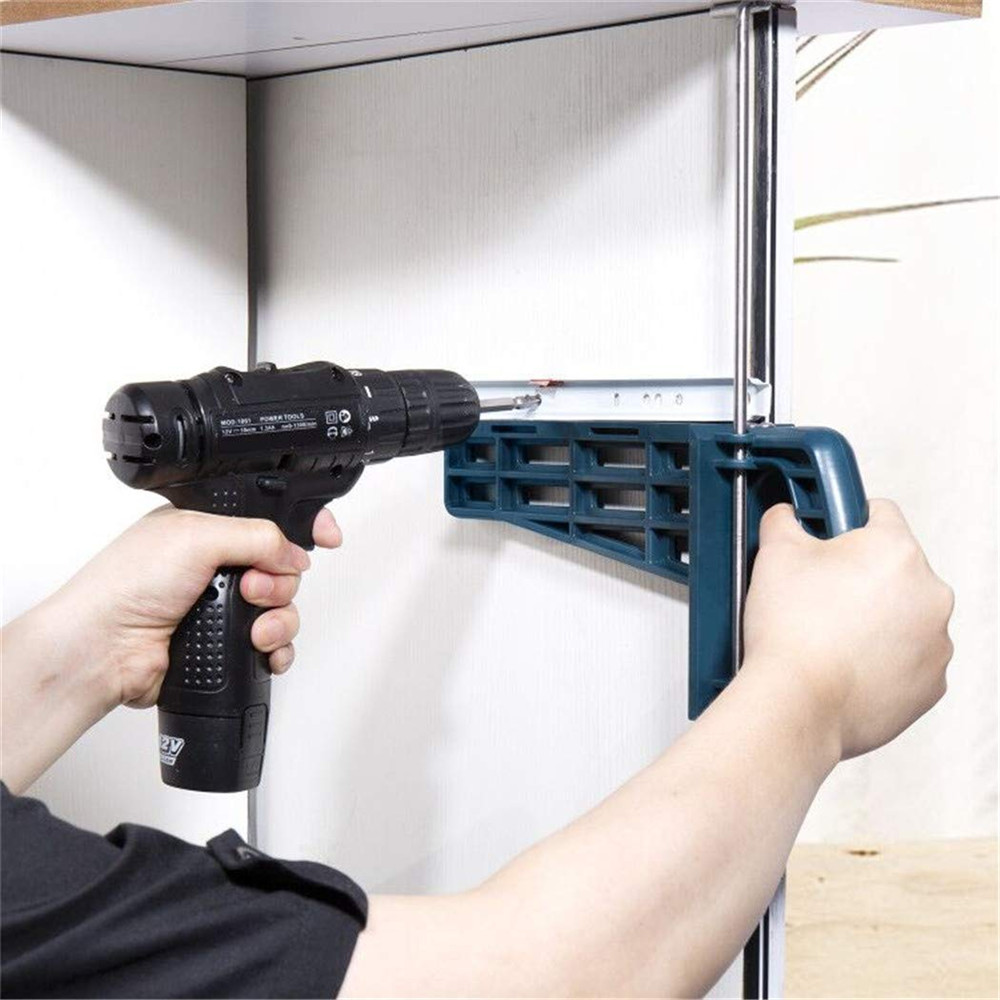 

Universal Magnetic Drawer Slide Jig Cabinet Drawer Mounting Tool for Installing Drawer Slides Woodworking Tool