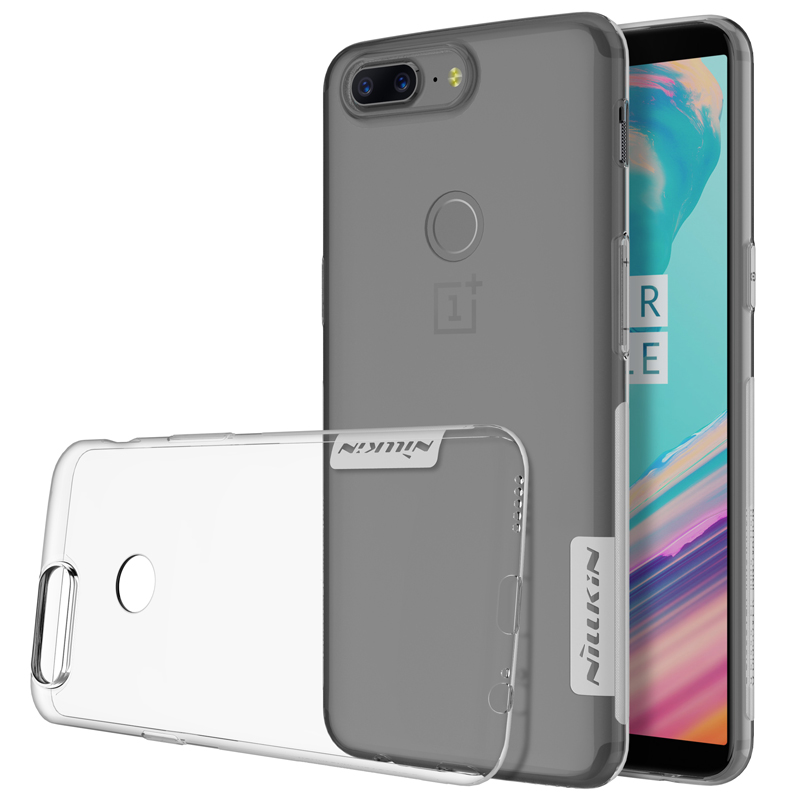 

NILLKIN Ultra Thin Transparent Clear Soft TPU Protective Case For OnePlus 5T
