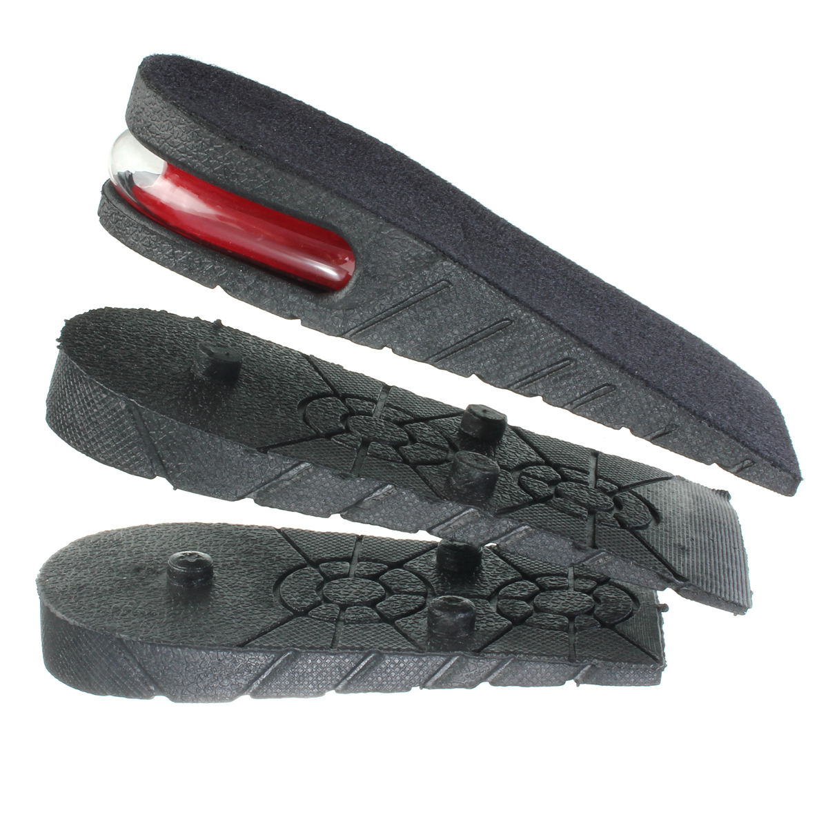 

3-Layer 6cm Unisex Shoe Insole AIR Cushion Heel Insert