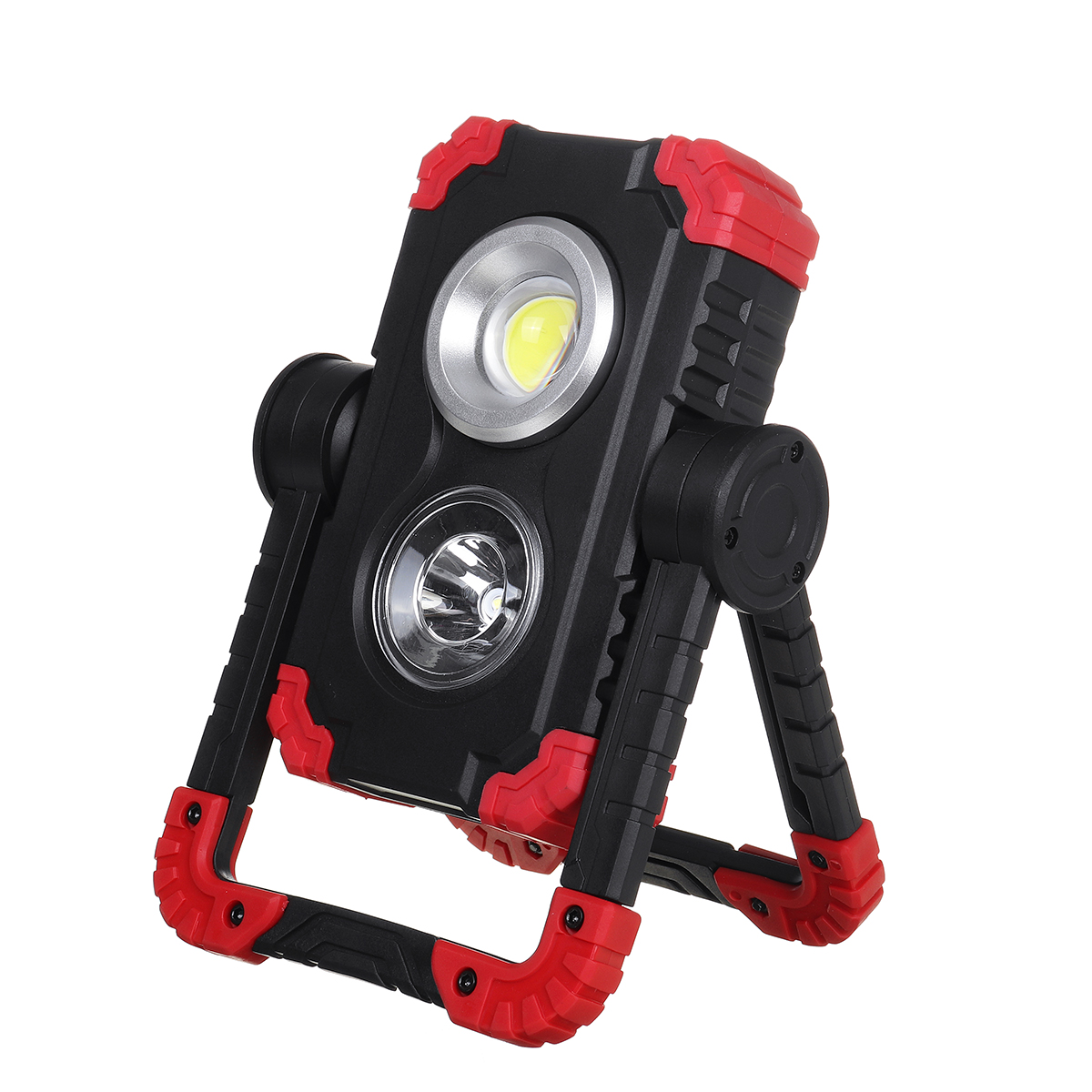 Find COB LED Work Light Camping Emergency Inspection Flashlight Spot Flood Lamp Stand for Sale on Gipsybee.com with cryptocurrencies