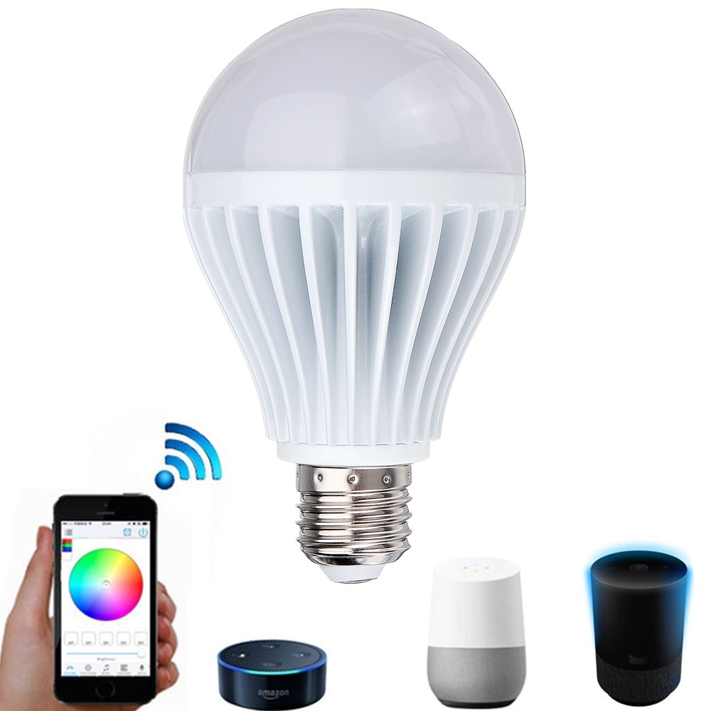

ARILUX® E27 11W RGBW Smart WIFI APP Control LED Light Bulb Work with Alexa Google Home AC100-265V