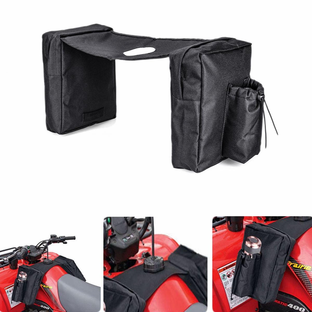 

Мотоцикл Холст Топливный бак Седельные сумки Мотоцикл Левый Правый Седло Swingarm Инструмент Сумки