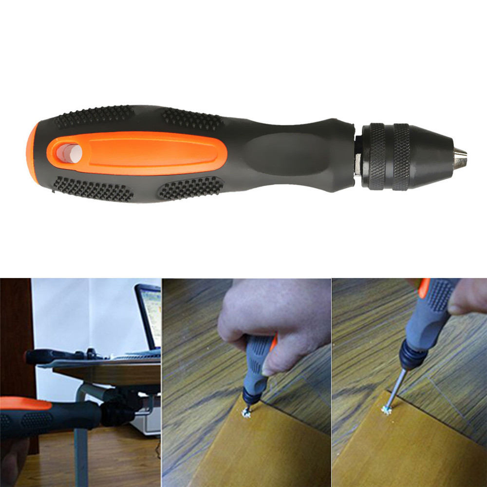 0.5-8mm Mini Hand Drill with Keyless Chuck Pin Vise Model Hand Drill