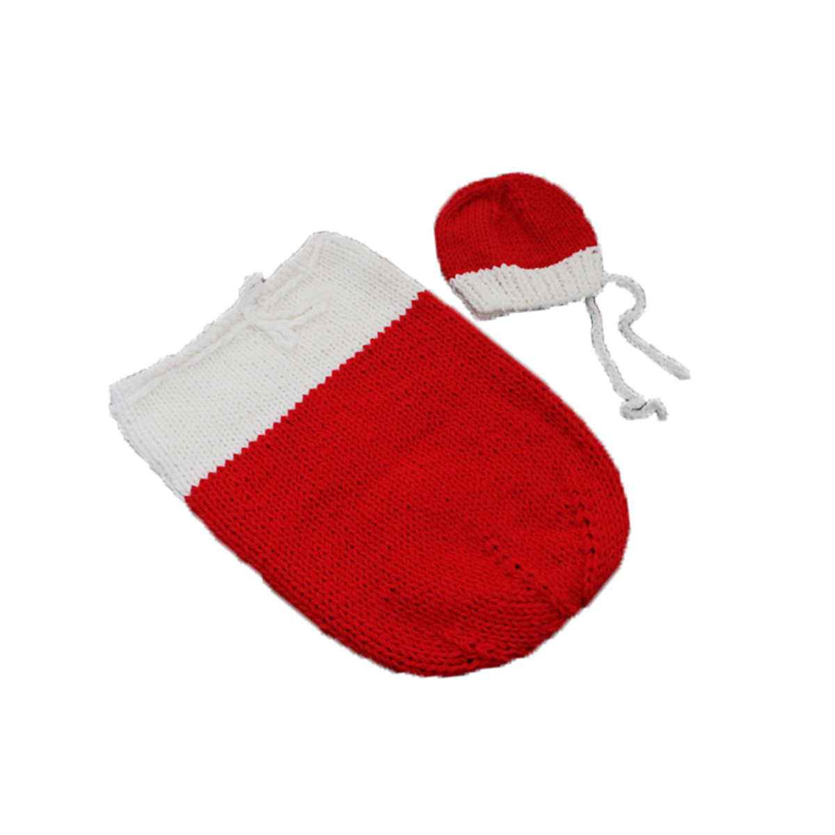 Baby Xmas Christmas Snowman Crochet Beanie Hat Knitted Photo Photography Prop x1 