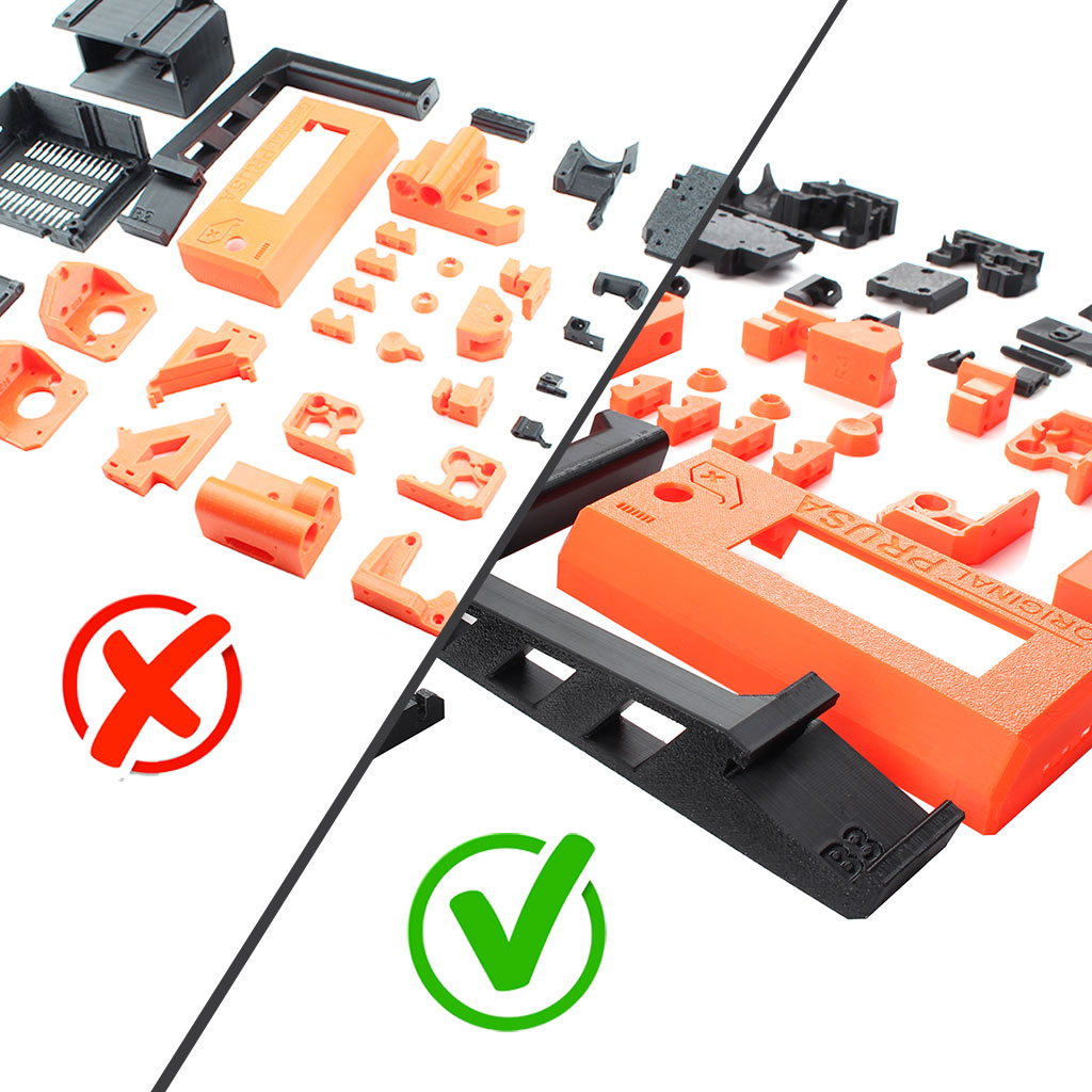 Prusa i3 MK3/3S PETG Upgrade Printing Part Kit with Scraper for Prusa i3 3D Printer Accessories 2