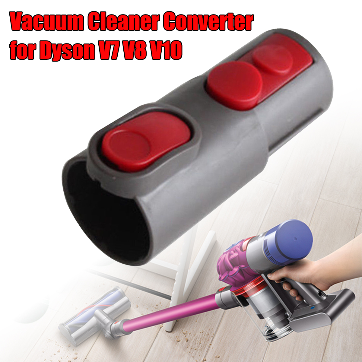 Cleaner Accessories Adapter V6 Converted to V7 V8 V10 Interface For Dyson Vacuum 5