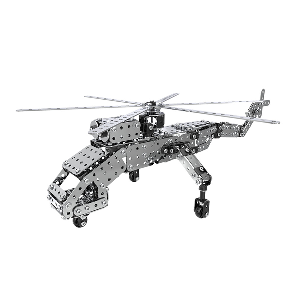 

MoFun 632PCS 3D Вертолет Модель Металлическая модель головоломки Модель из нержавеющей стали