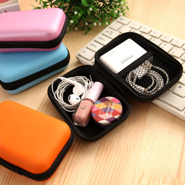 

Travel Mobile Phone Data Cable Storage Bag Charger Power Headset Bag Digital Anti-extrusion Finishing Package